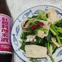 10分鐘上菜-莧菜炒豆皮