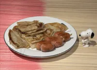 早午餐系列：花生印度抓餅