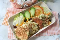 柚香七味櫛瓜薯餅｜清爽減醣料理