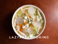 蔬菜滿滿味增湯 (可全素）