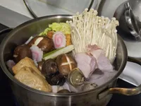 甜蔥雞肉火鍋
