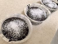 超簡單✨氣炸熔岩巧克力❤️