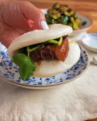 簡易無酒版｜紅燒五花肉刈包