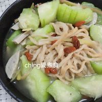 十分鐘上菜-養生鍋燒絲瓜麵