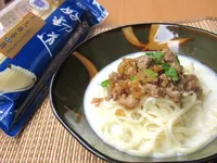 味噌肉燥豆漿麵