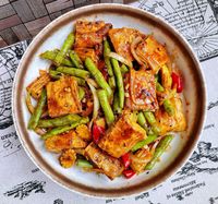 黑胡椒奶油豆包