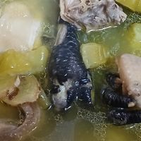蒜頭苦瓜雞湯