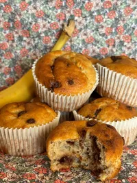 零失敗-香蕉巧克力瑪芬