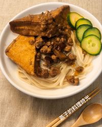 【無酒版】一鍋到底｜香菇肉燥佐油豆腐