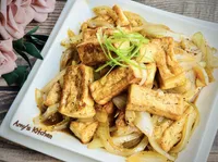 洋蔥豆腐燒 / 銅板家常菜