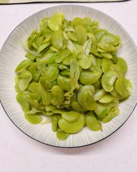 蒜苗炒皇帝豆