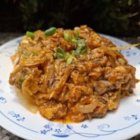 罐頭料理-茄汁鯖魚蓋飯