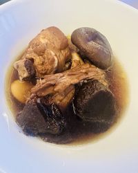 黑菜脯香菇雞湯