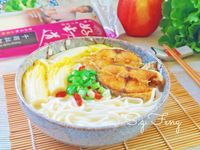 白湯鮮魚拉麵(統一好勁道千羽拉麵)