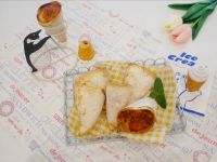 氣炸鍋「甜筒披薩」可愛拿在手♡