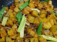 小魚乾豆豉南瓜