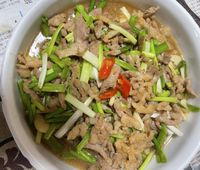 蔥爆肉絲