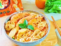 叻沙丸子鮮蝦麵