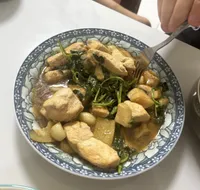 三杯杏鮑菇雞胸肉