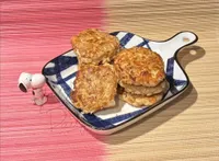 零廚藝系列：鮮蝦雞肉餅