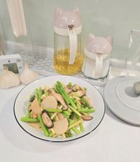 蘆筍山藥鮮菇