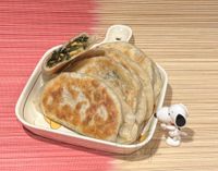 夜市點心系列：香酥韭菜盒