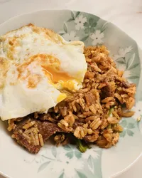 參巴牛肉炒飯