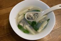 鮮蚵鮮筍湯
