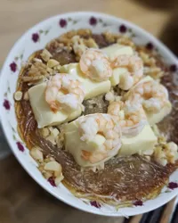 鮮蝦豆腐粉絲煲