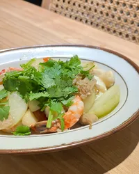 【自己煮晚餐】🦐鮮味大黃瓜