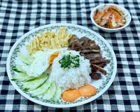 柬式煎豬肉販