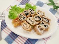 捲一捲「起士豬肉海苔捲」小孩好喜歡♡