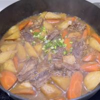 韓式料理｜大醬炆牛肋條