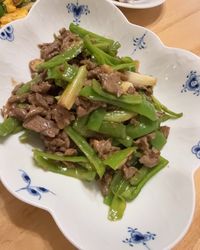 青椒炒牛肉