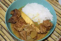 咖喱味高压锅炖排骨