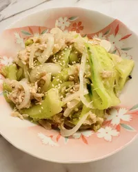 鮪魚洋蔥小黃瓜沙拉