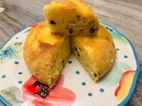 電子鍋蘋果葡萄乾鬆餅蛋糕（親子版）