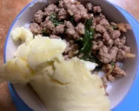 蒸蛋豬肉飯