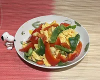 零廚藝系列：甜椒炒蛋
