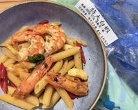 辣味松露鮮蝦義大利麵