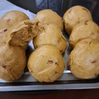 黑糖桂圓核桃饅頭