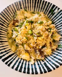 菜圃蛋鹹粥（食物不浪費版本）