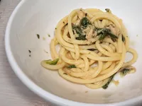 鹽昆布出場的義大利麵