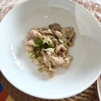 蔥醬豬五花