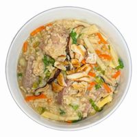 土魠魚芋頭鹹粥