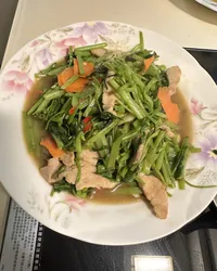 豬肉炒空心菜