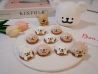 好萌的「線條小狗馬林糖」簡單又可愛♡