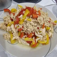 甜椒炒雞胸肉絲