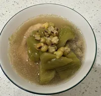 苦瓜綠豆雞湯