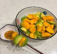 芒果酪梨開胃前菜